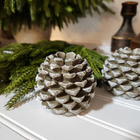 Pinecone Taper Holder