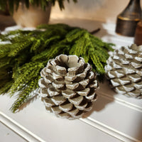 Pinecone Taper Holder