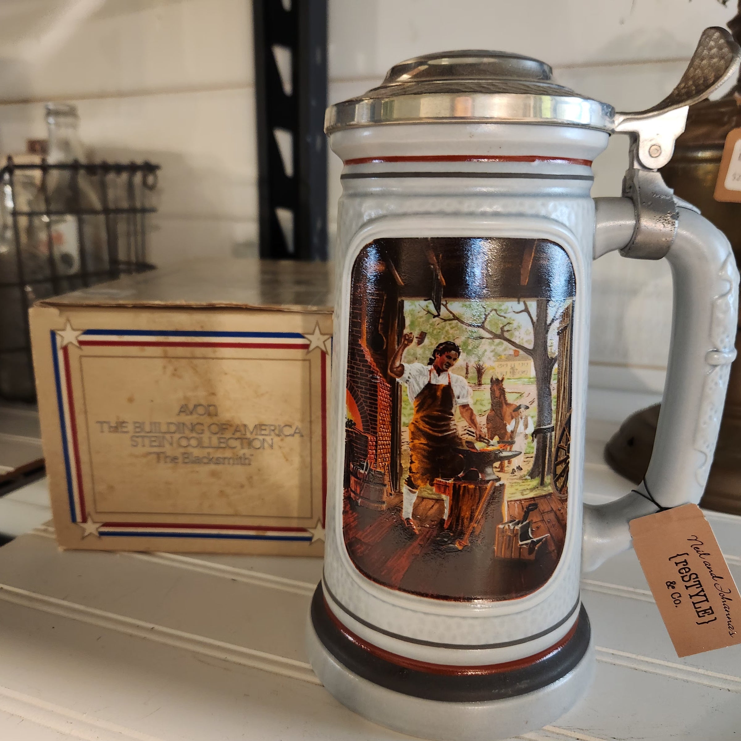 Avon Blacksmith Stein