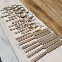 Vintage Silverplate Flatware Set