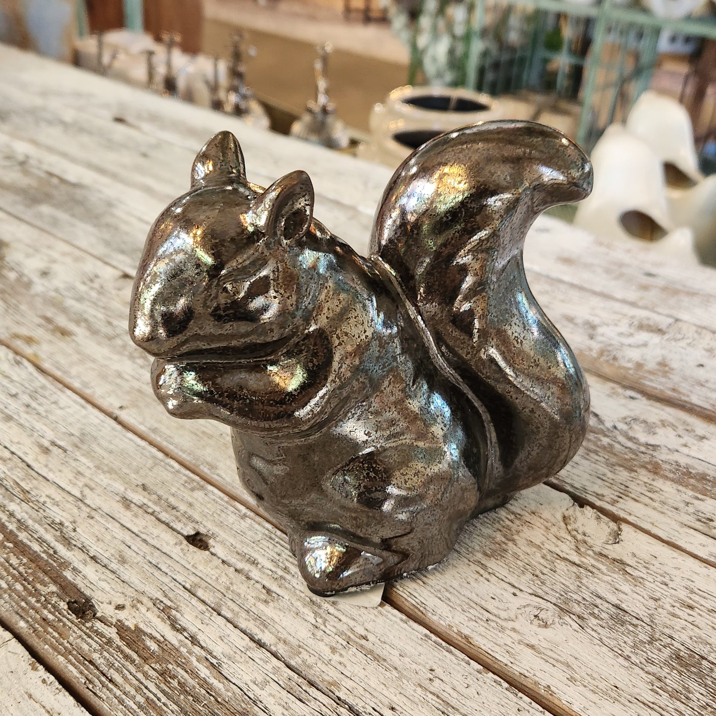 Dark Porcelain Squirrel