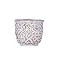 Round Patterned Pot