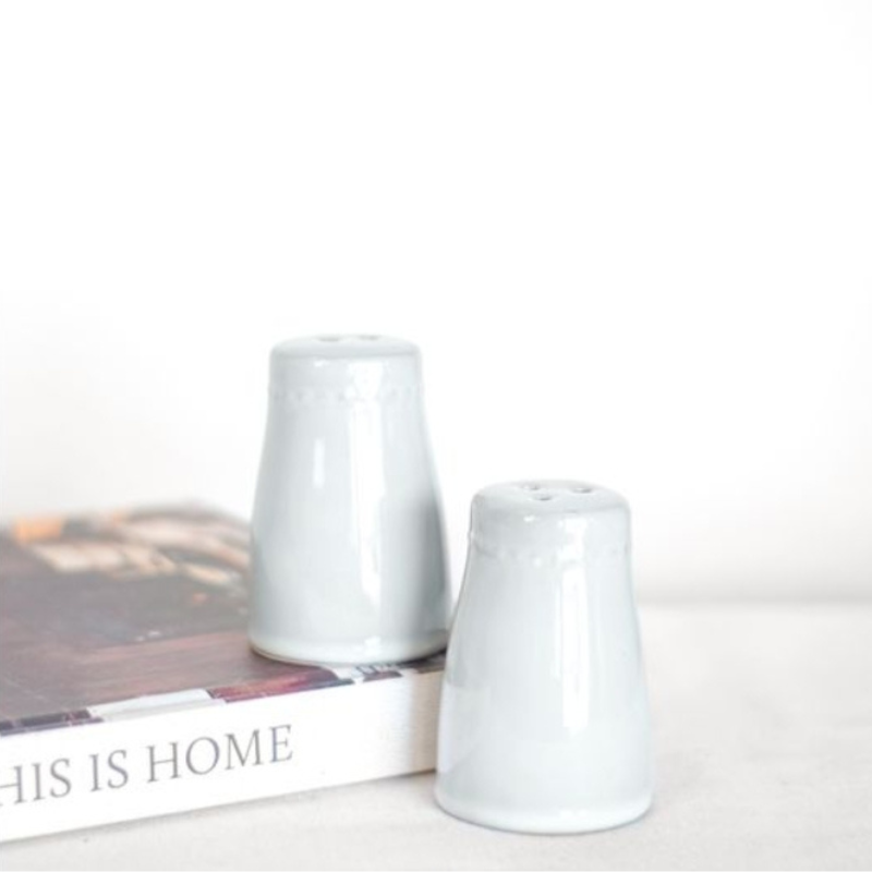 Stoneware Salt & Pepper Set