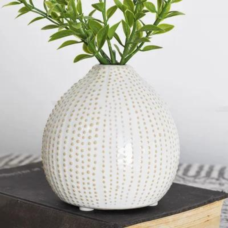 Sand Dot Urchin Vase