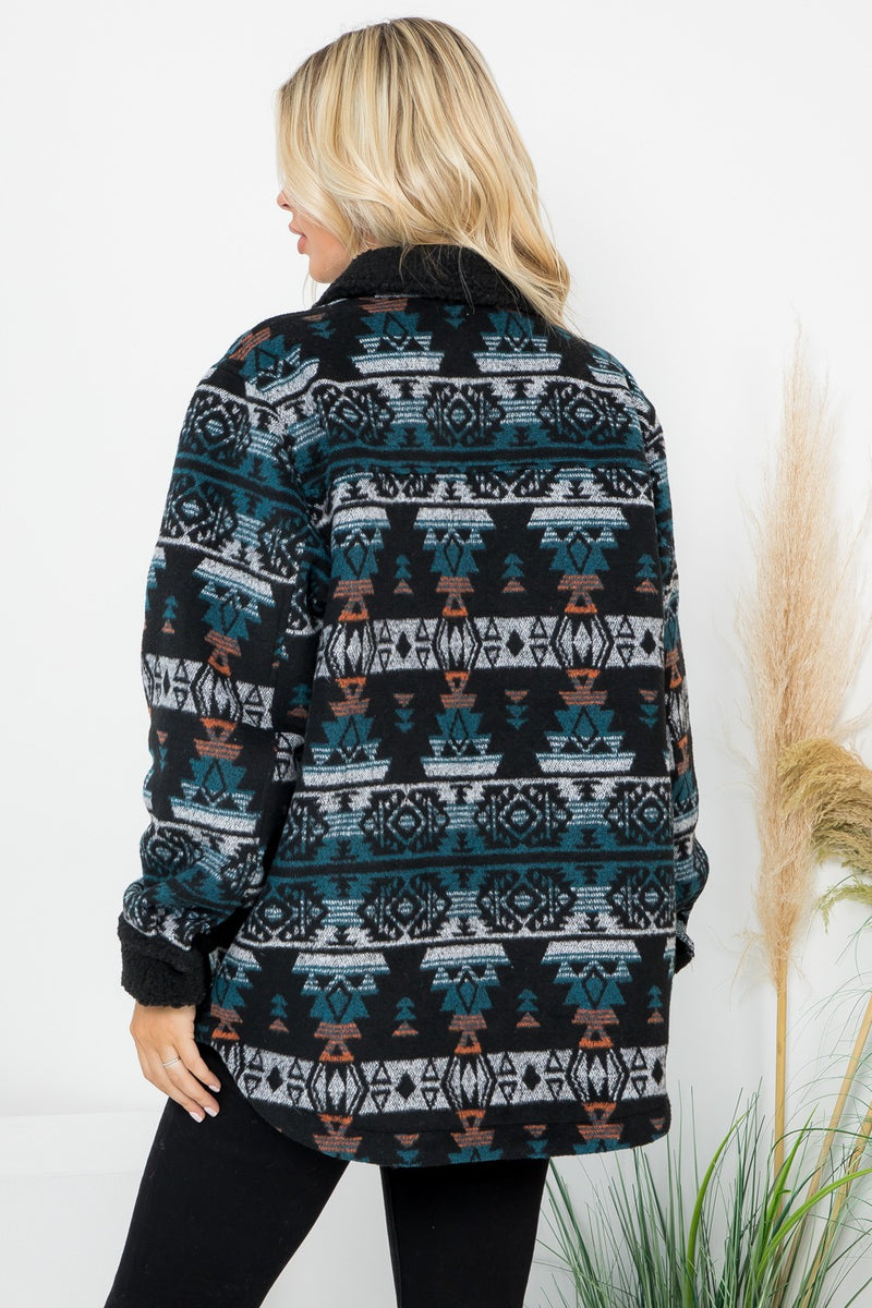 Sherpa Aztec Jacket