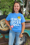 Smile Jesus Loves You Tee
