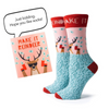 Holiday Card & Socks Set