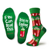 Read This Christmas Socks