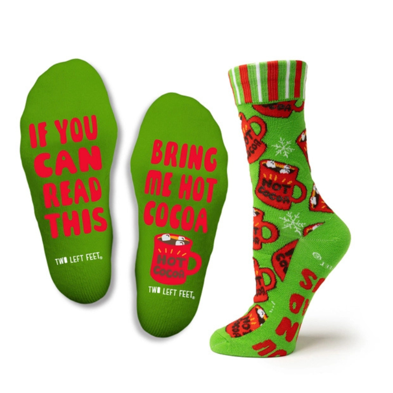 Read This Christmas Socks