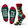 Read This Christmas Socks