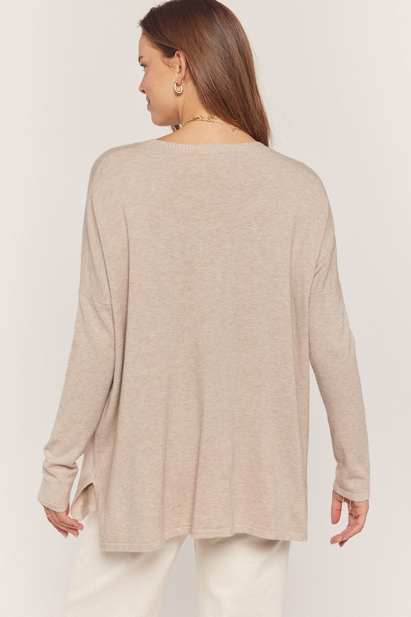 Soft Drop Shoulder Sweater