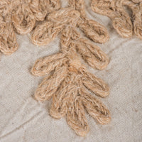 Jute Snowflake Stocking