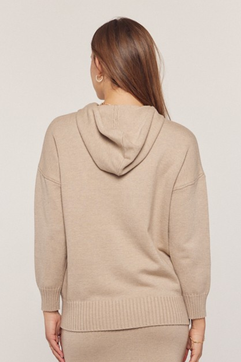 Taupe Sweater Hoodie