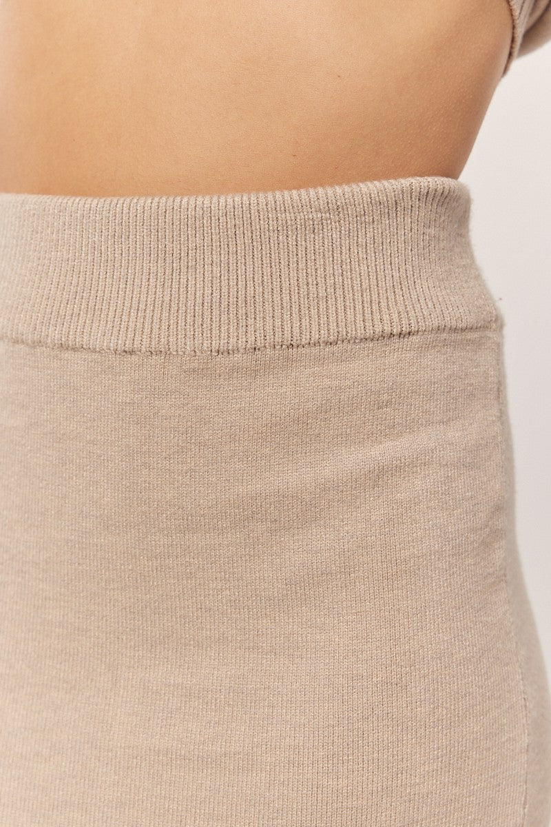 Midi Sweater Skirt