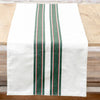 Green Snowflake Table Linen