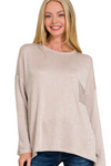 Ribbed Long Sleeve Top