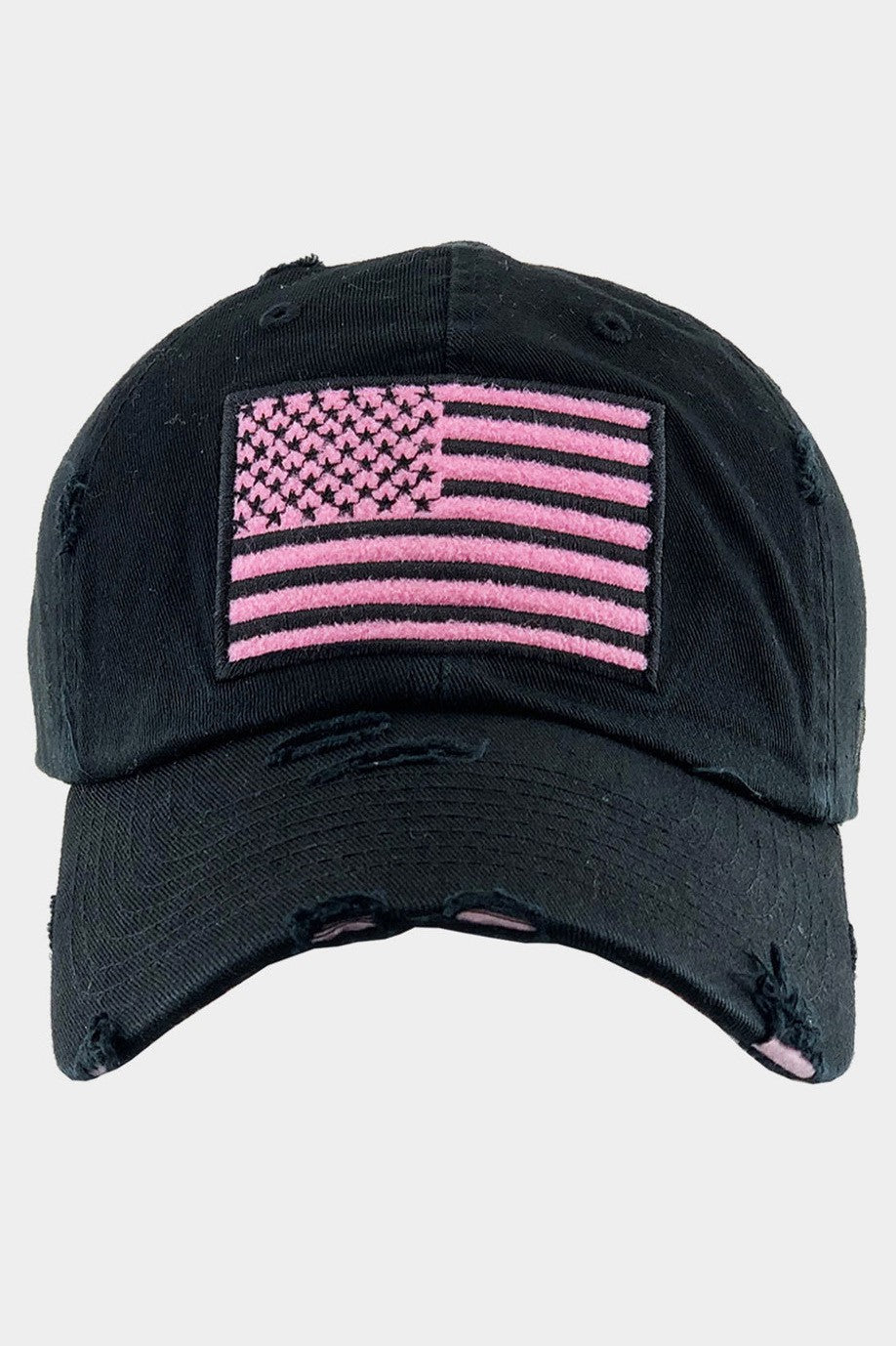 USA Flag Vintage Wash Hat