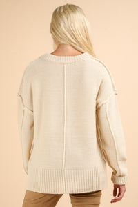 Oversized V-Neck Sweater