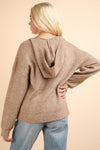 V-Neck Sweater Hoodie