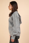 V-Neck Sweater Hoodie