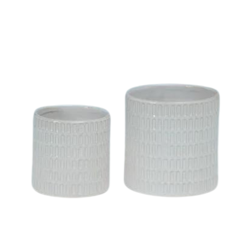 White Porcelain Planter