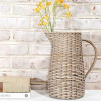 Wicker Pitcher