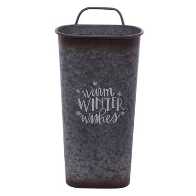 Winter Wishes Wall Bucket