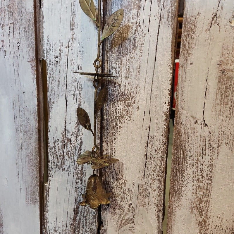 Patina Leaf/Insect Rain Chain