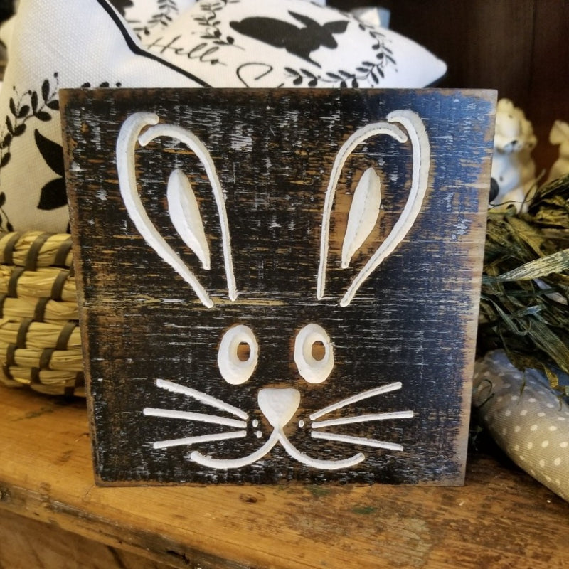 Wood Bunny Block