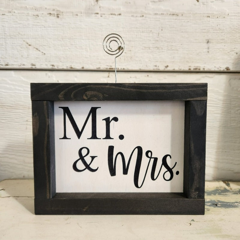 Picture Holder Mini Sign