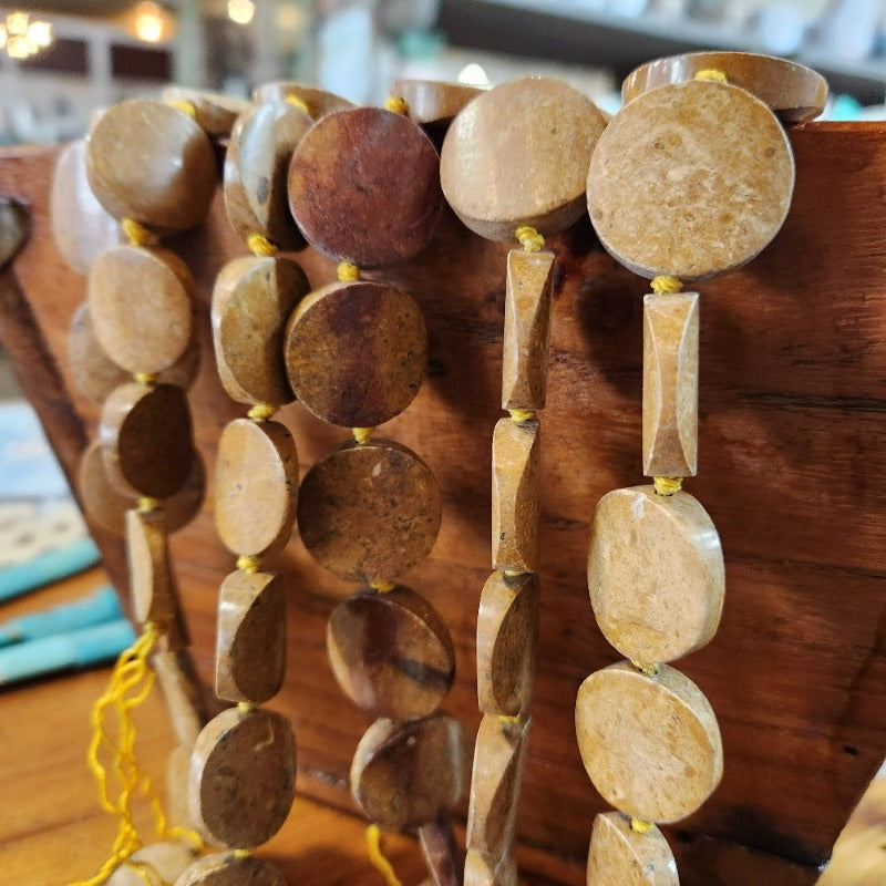 Natural Stone Bead Garland