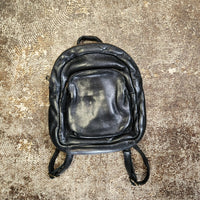 Small Leather Backpack Sling