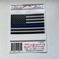 USA Flag Patriotic Mini Vinyl Stickers