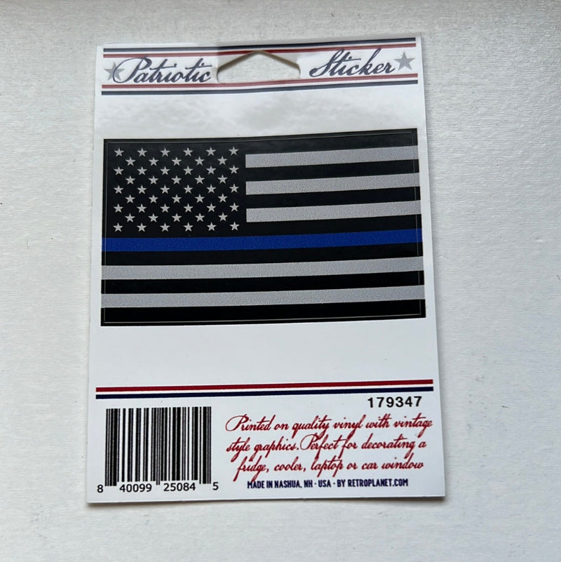 USA Flag Patriotic Mini Vinyl Stickers