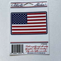 USA Flag Patriotic Mini Vinyl Stickers