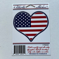 USA Flag Patriotic Mini Vinyl Stickers