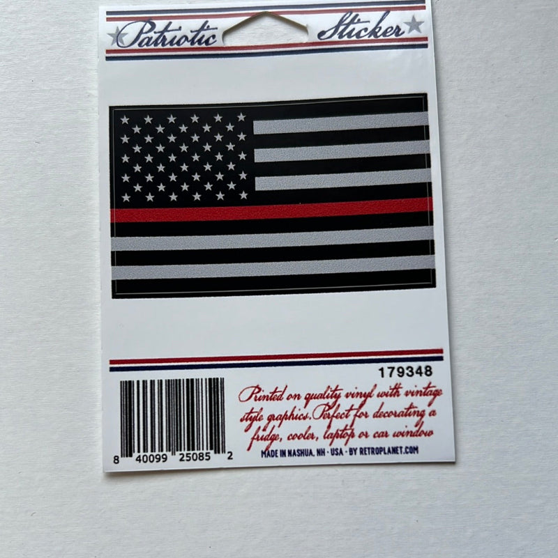 USA Flag Patriotic Mini Vinyl Stickers