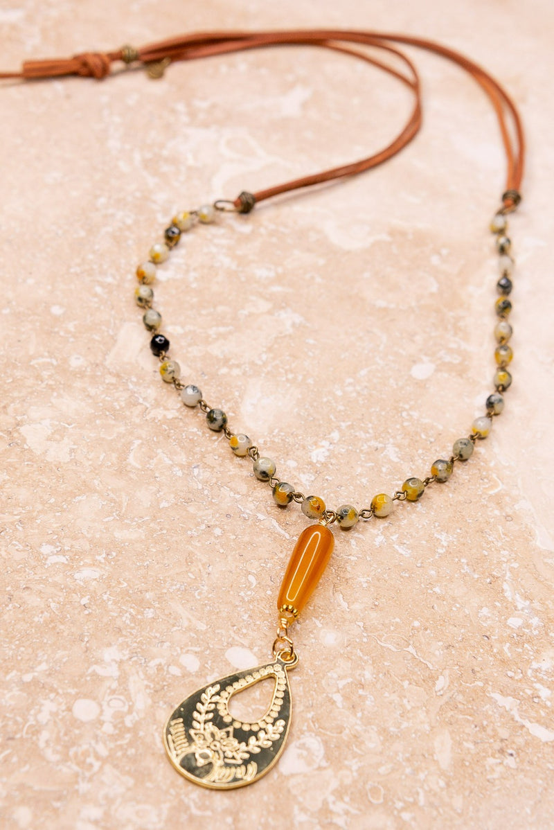 Dolly Amber Necklace