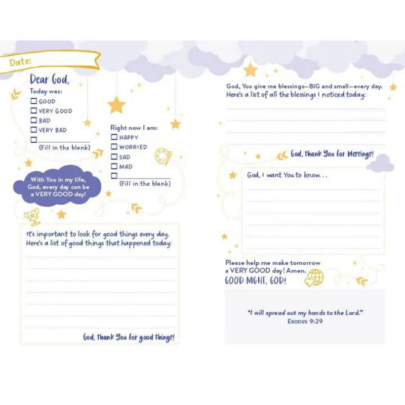 Good Night, God: A Bedtime Prayer Map for Girls