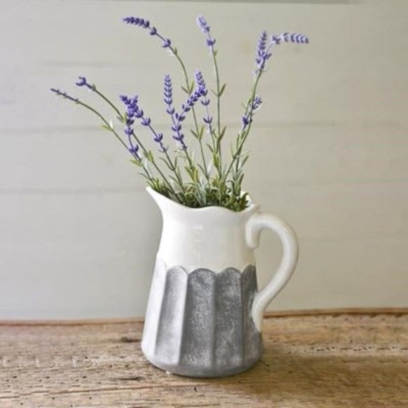 grey-white-pitcher