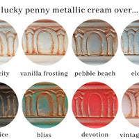 Lucky Penny Metallic Accent Cream