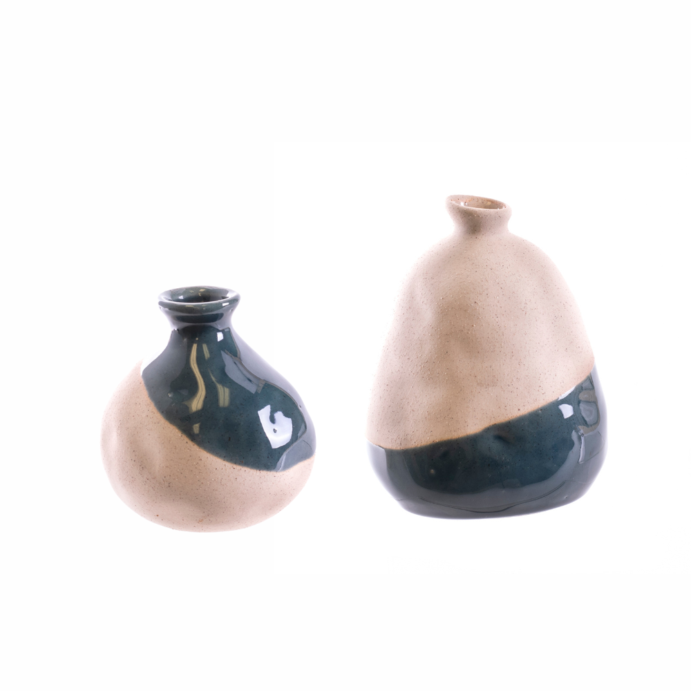 Dipped Glaze Terracotta Vase