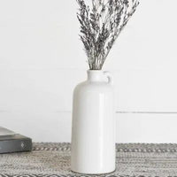 White Handle Vase