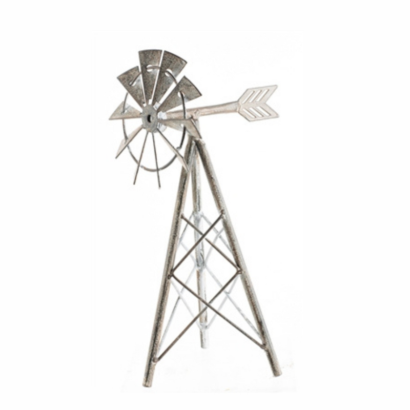Metal Tabletop Windmill